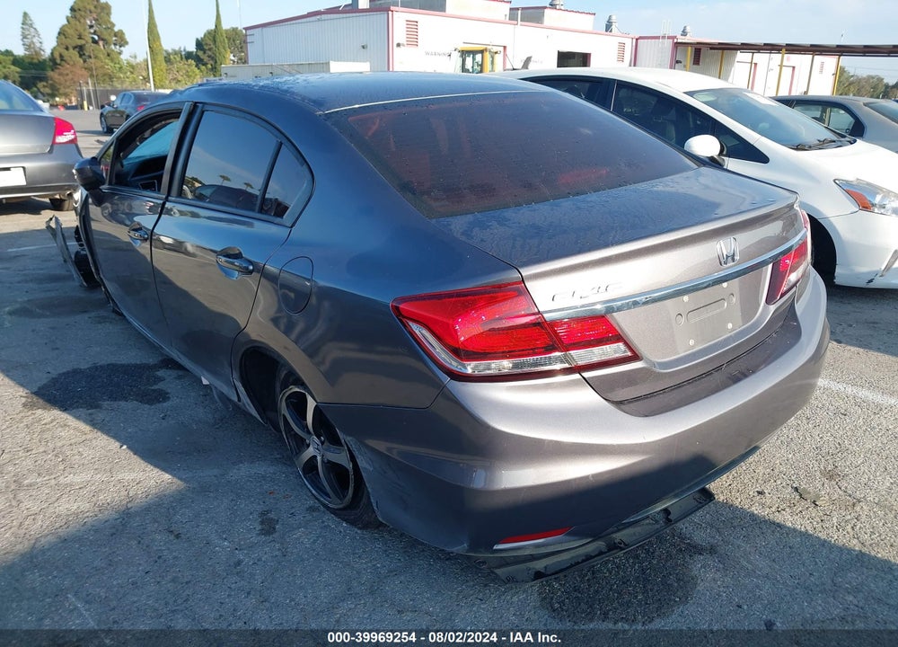 2015 HONDA CIVIC SE VIN: 19XFB2F75FE218066