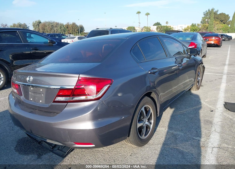 2015 HONDA CIVIC SE VIN: 19XFB2F75FE218066