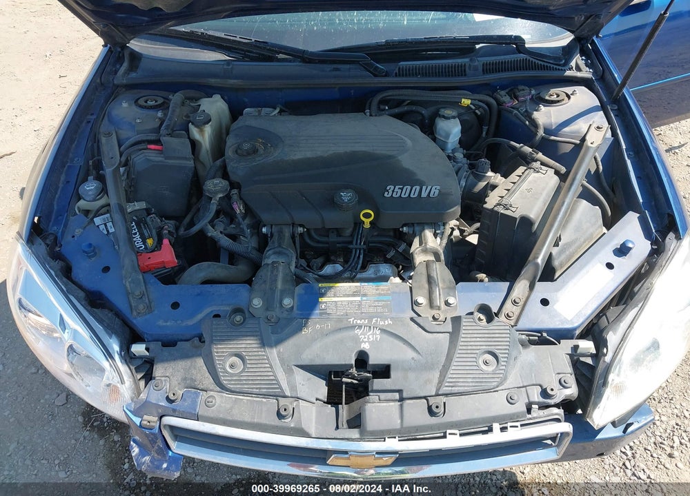 2006 CHEVROLET IMPALA LT VIN: 2G1WT58KX69120335