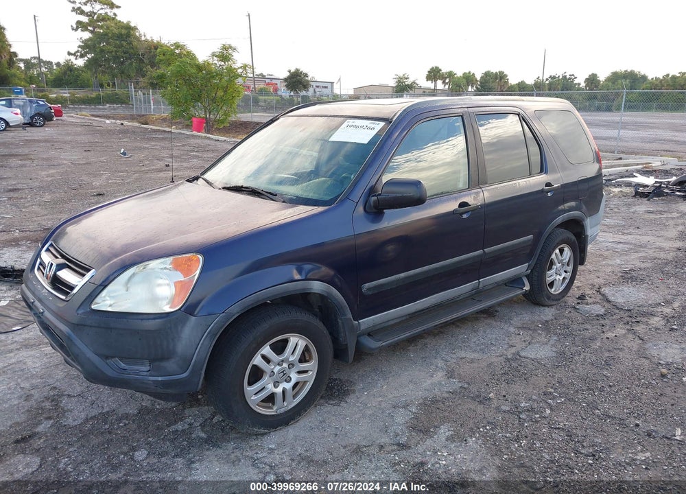 2003 HONDA CR-V EX VIN: SHSRD788X3U119722