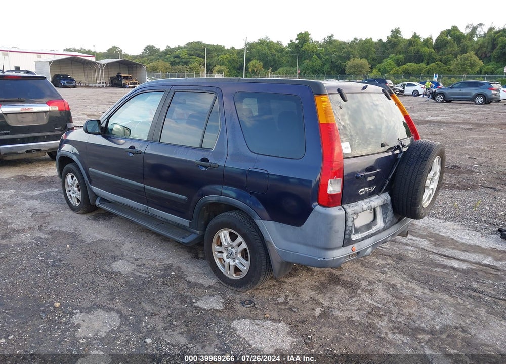 2003 HONDA CR-V EX VIN: SHSRD788X3U119722