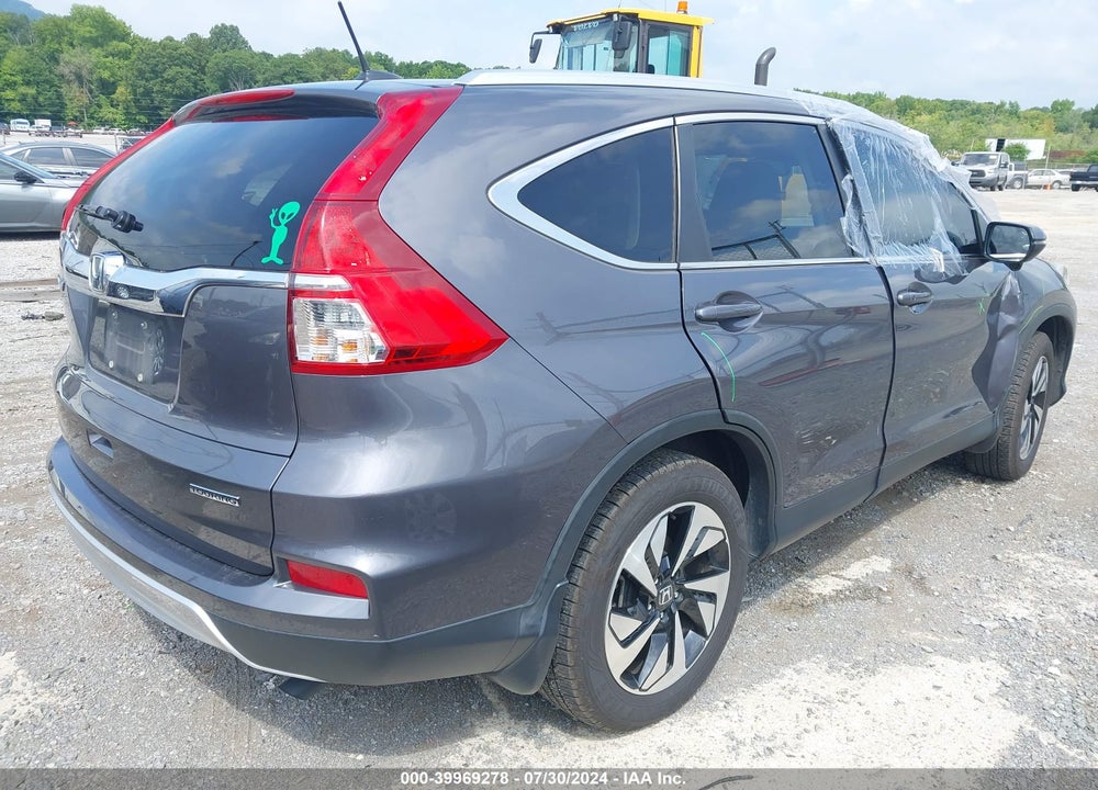 2016 HONDA CR-V TOURING VIN: 5J6RM3H98GL005918
