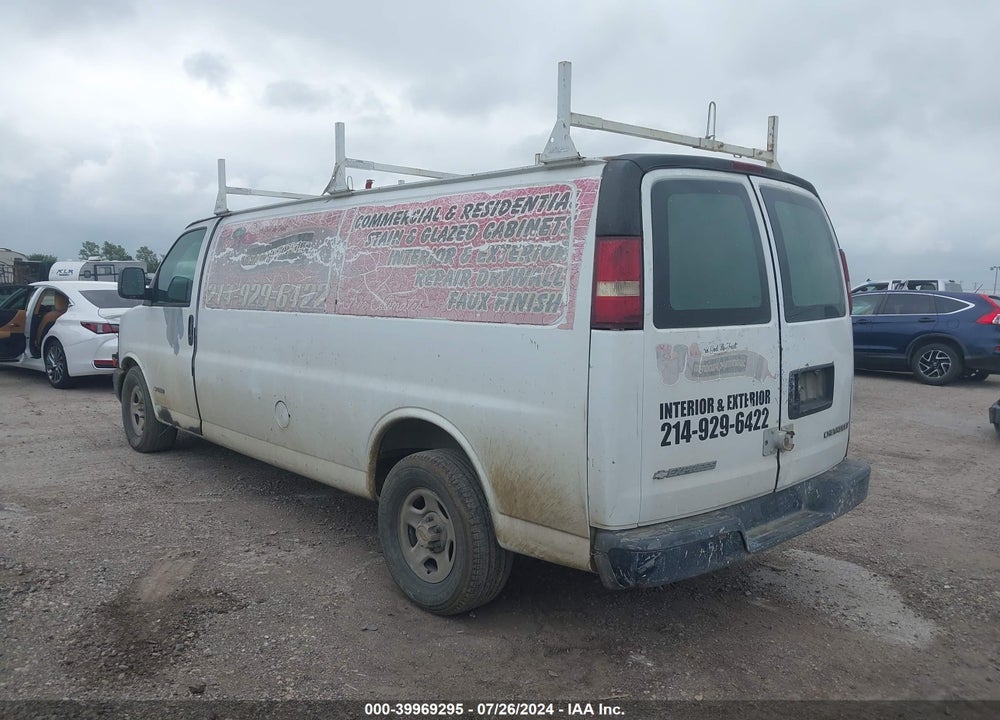 2003 CHEVROLET EXPRESS VIN: 1GCFG29T231148521