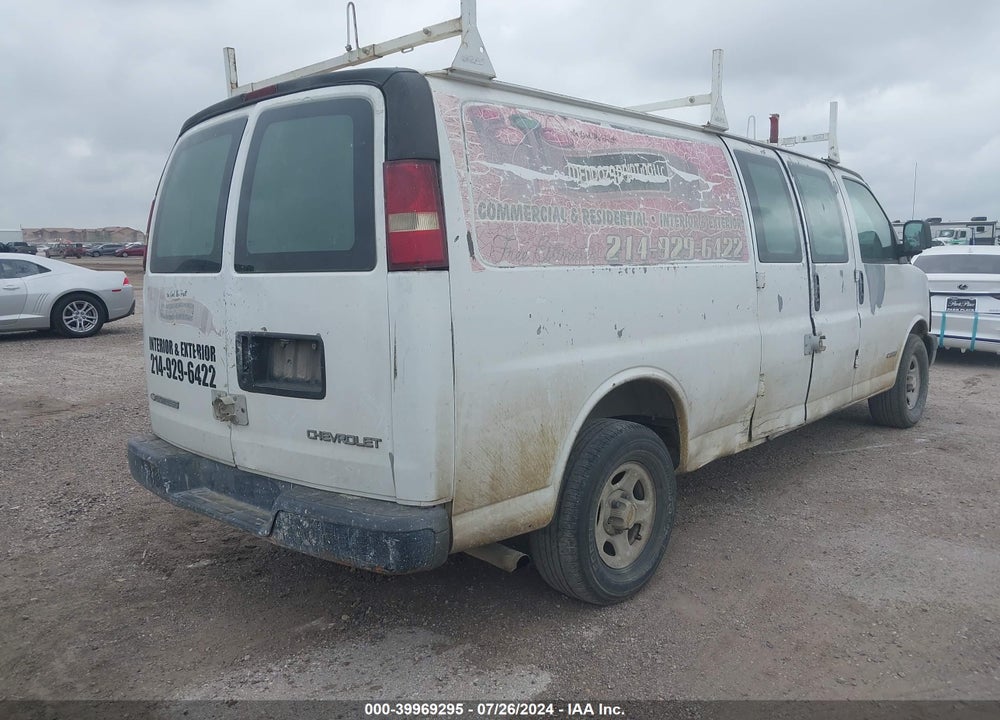 2003 CHEVROLET EXPRESS VIN: 1GCFG29T231148521