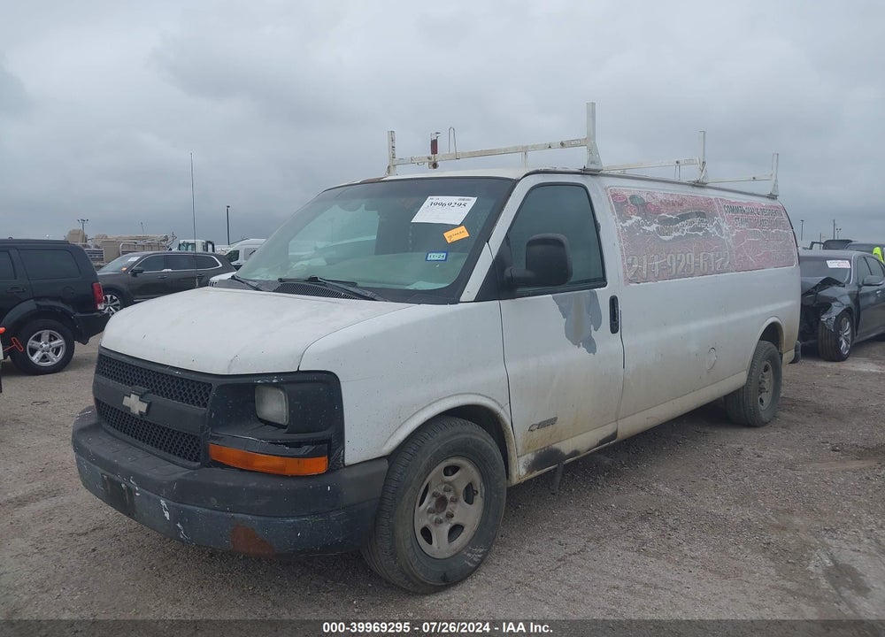 2003 CHEVROLET EXPRESS VIN: 1GCFG29T231148521
