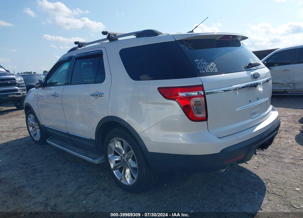 2011 FORD EXPLORER LIMITED VIN: 1FMHK8F86BGA05895