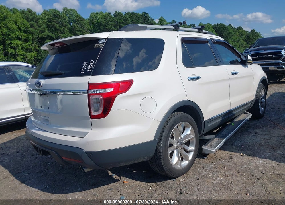 2011 FORD EXPLORER LIMITED VIN: 1FMHK8F86BGA05895