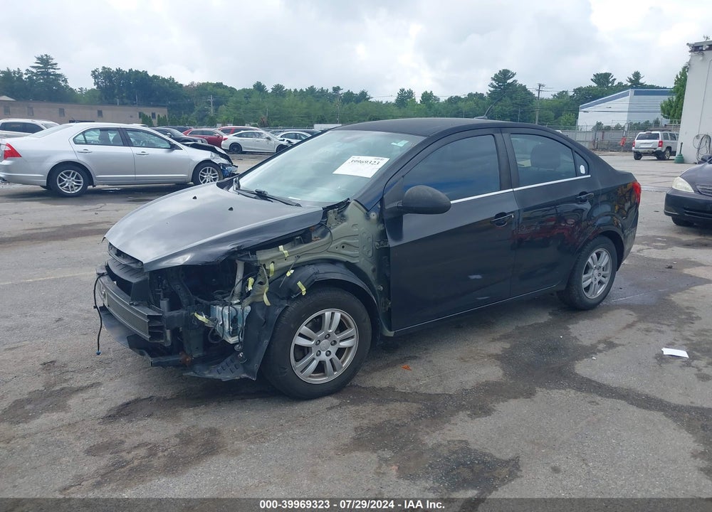 2013 CHEVROLET SONIC LT AUTO VIN: 1G1JC5SHXD4135313
