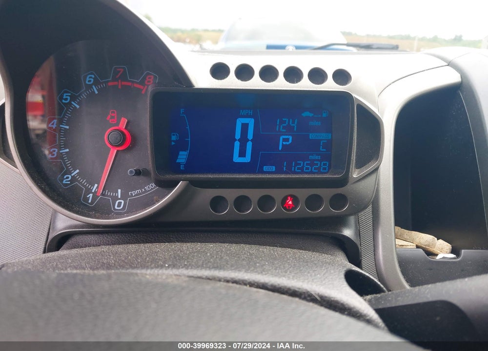 2013 CHEVROLET SONIC LT AUTO VIN: 1G1JC5SHXD4135313