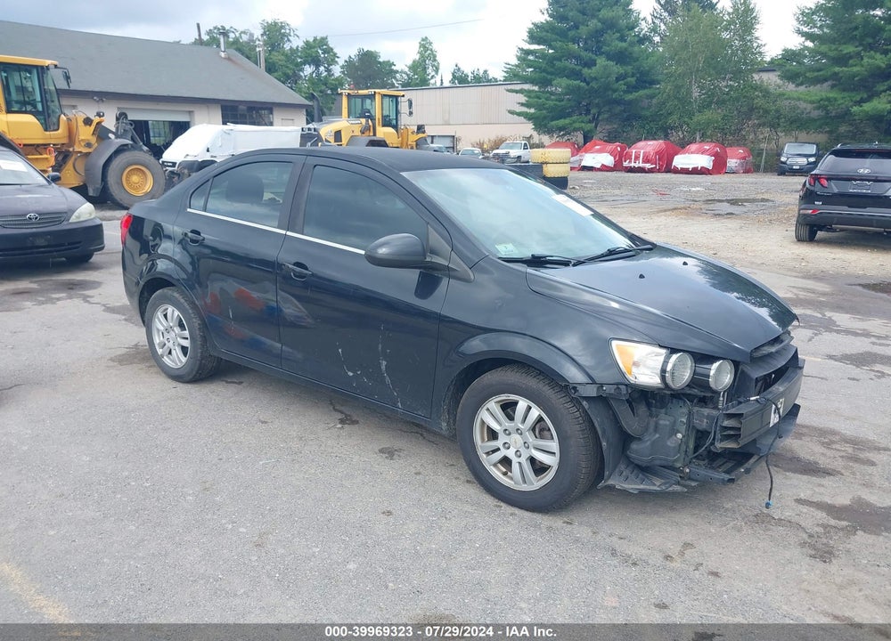 2013 CHEVROLET SONIC LT AUTO VIN: 1G1JC5SHXD4135313