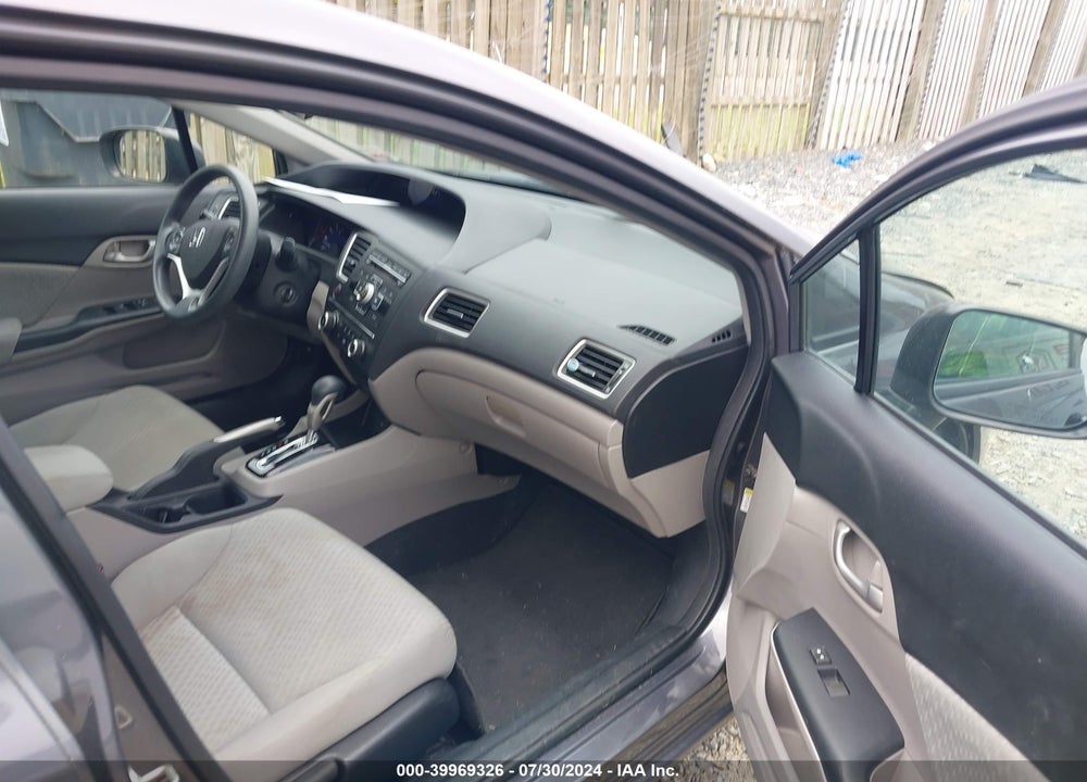 2014 HONDA CIVIC LX VIN: 2HGFB2F50EH523042