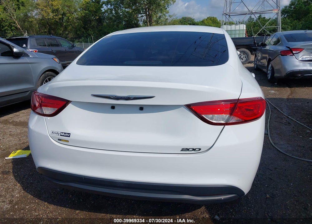 2016 CHRYSLER 200 LX VIN: 1C3CCCFB7GN176804