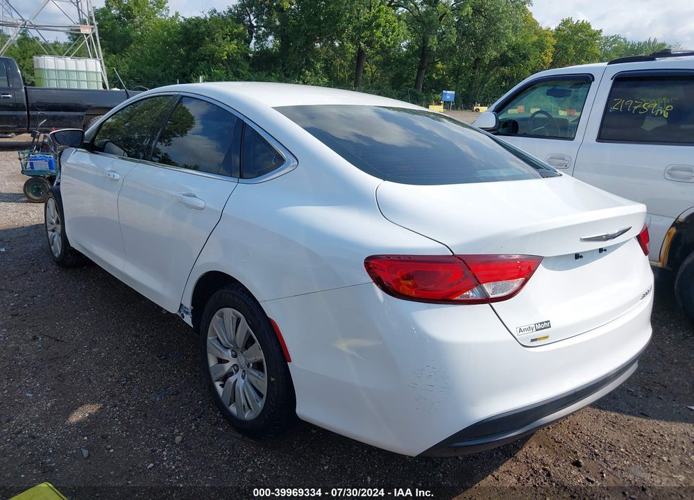 2016 CHRYSLER 200 LX VIN: 1C3CCCFB7GN176804