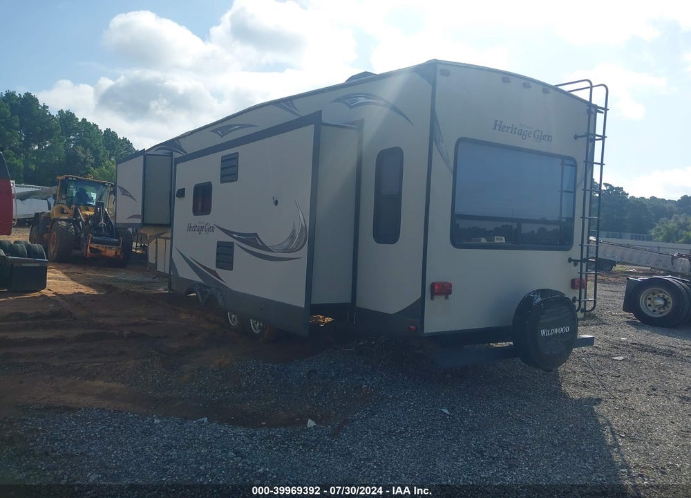 2014 FOREST RIVER WILDWOOD  336RLT VIN: 4X4FWBK20EU005115