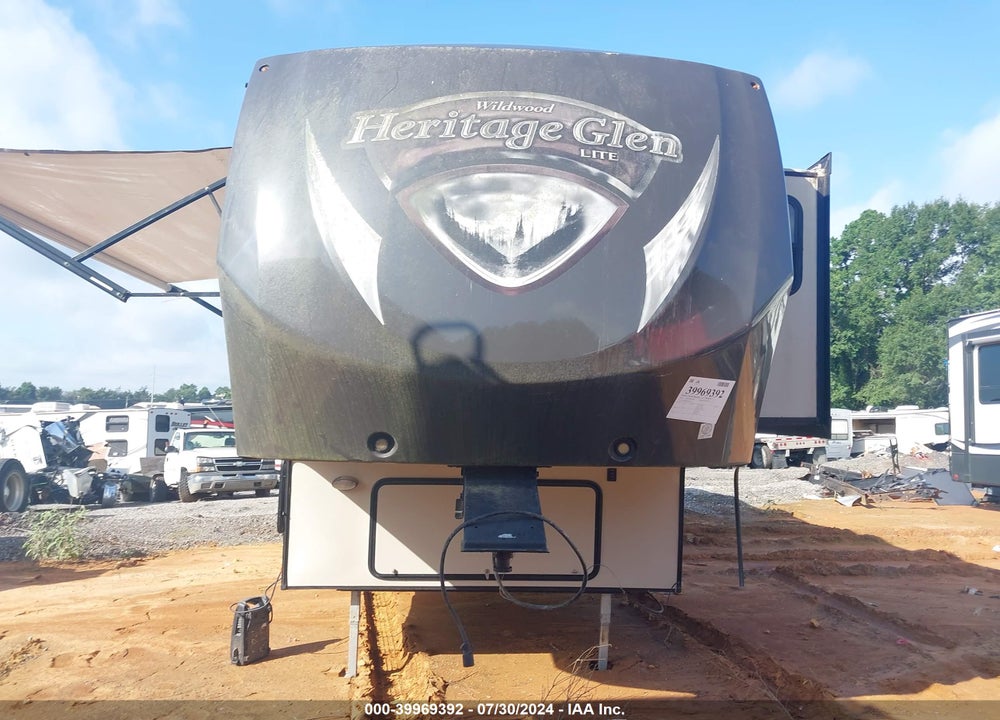 2014 FOREST RIVER WILDWOOD  336RLT VIN: 4X4FWBK20EU005115