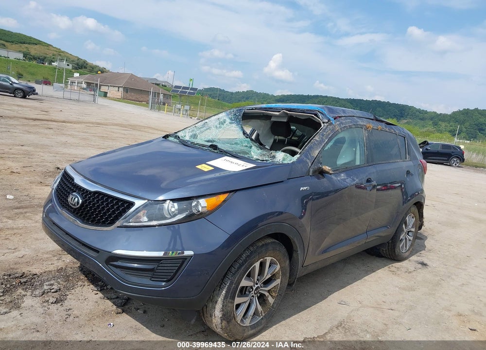 2016 KIA SPORTAGE LX VIN: KNDPBCAC5G7873294