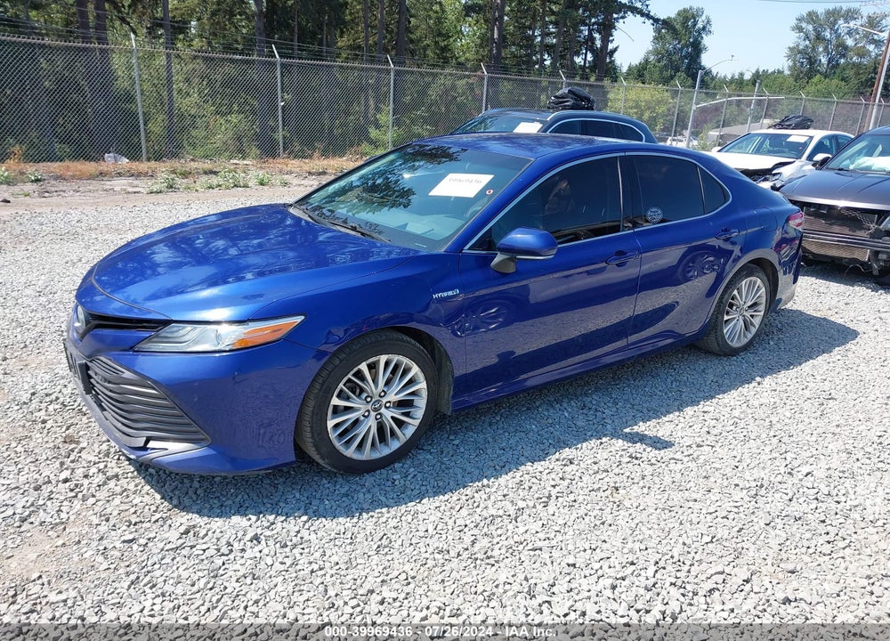 2018 TOYOTA CAMRY HYBRID XLE VIN: 4T1B21HK5JU504399