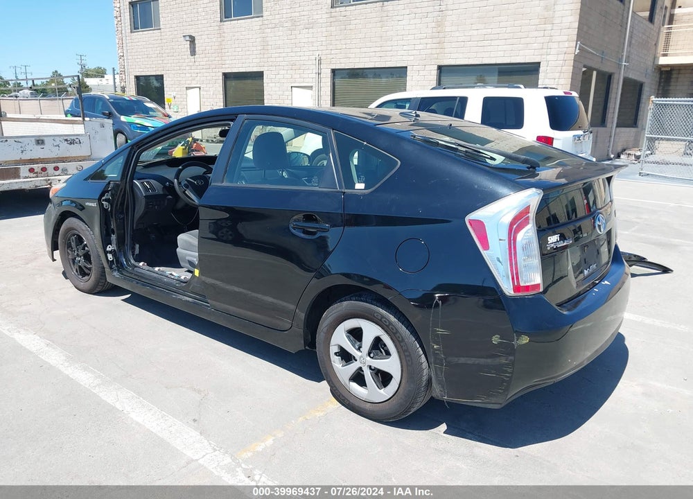 2013 TOYOTA PRIUS FIVE/FOUR/THREE/THREE SE/TWO VIN: JTDKN3DU7D5545839