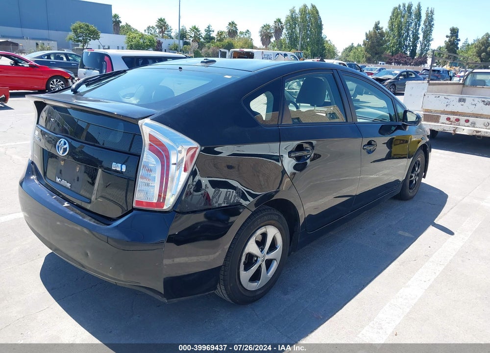 2013 TOYOTA PRIUS FIVE/FOUR/THREE/THREE SE/TWO VIN: JTDKN3DU7D5545839