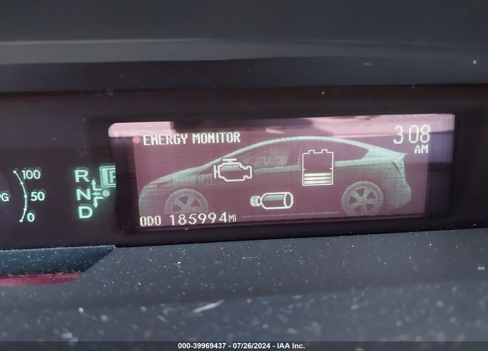 2013 TOYOTA PRIUS FIVE/FOUR/THREE/THREE SE/TWO VIN: JTDKN3DU7D5545839