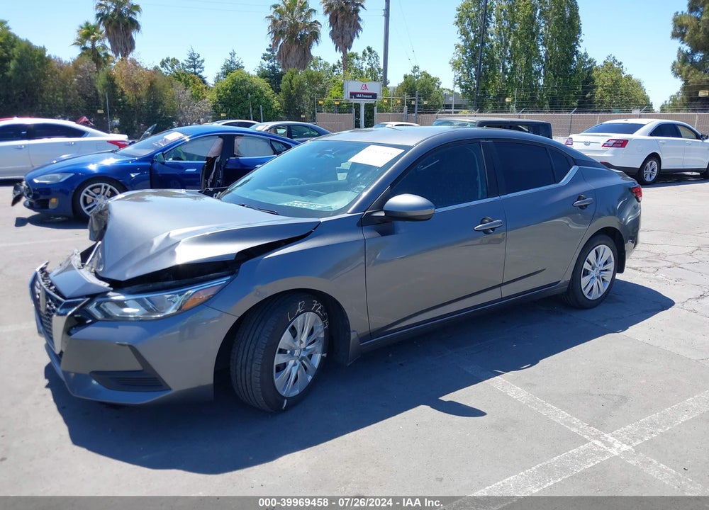 2021 NISSAN SENTRA S XTRONIC CVT VIN: 3N1AB8BV2MY279066