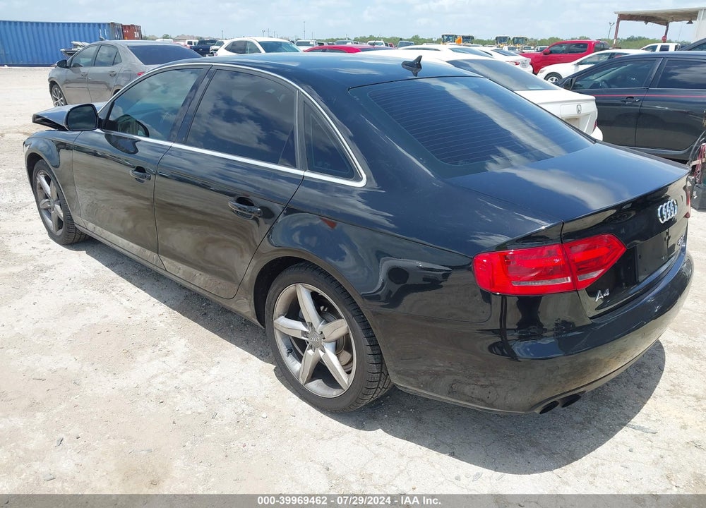 2009 AUDI A4 2.0T PREMIUM VIN: WAUMF78K09N044981