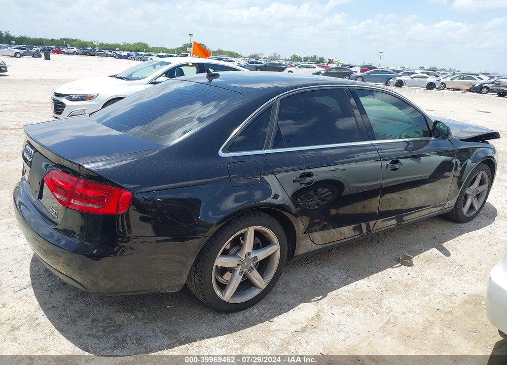 2009 AUDI A4 2.0T PREMIUM VIN: WAUMF78K09N044981