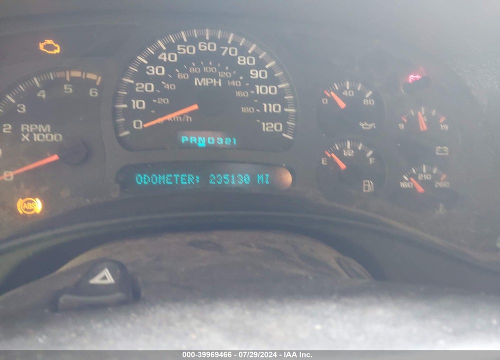 2003 CHEVROLET SILVERADO 2500HD LS VIN: 1GCHK29G53E239219