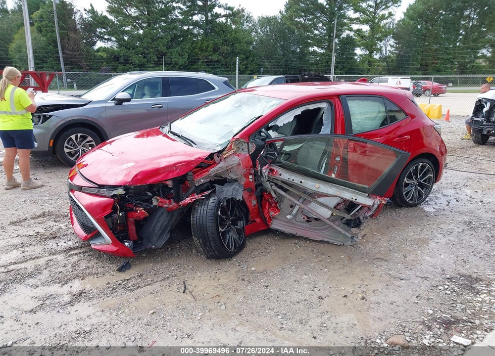 2021 TOYOTA COROLLA XSE VIN: JTNC4MBE2M3117497