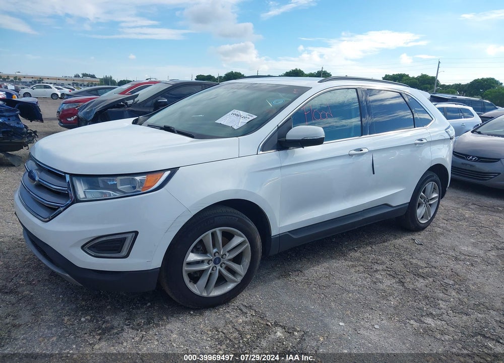 2017 FORD EDGE SEL VIN: 2FMPK3J98HBB46210