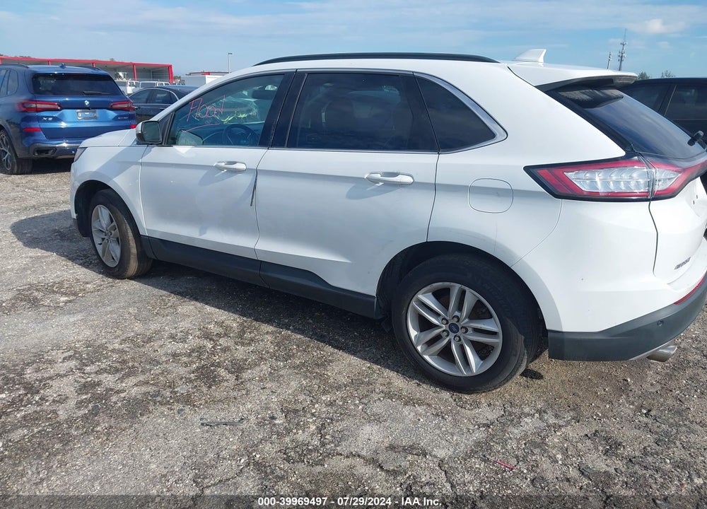 2017 FORD EDGE SEL VIN: 2FMPK3J98HBB46210