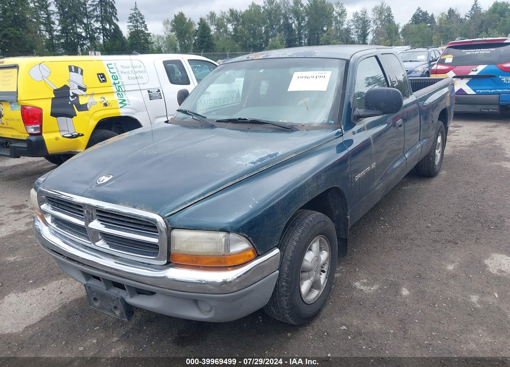 1999 DODGE DAKOTA SLT/SPORT VIN: 1B7GL22XXXS154578