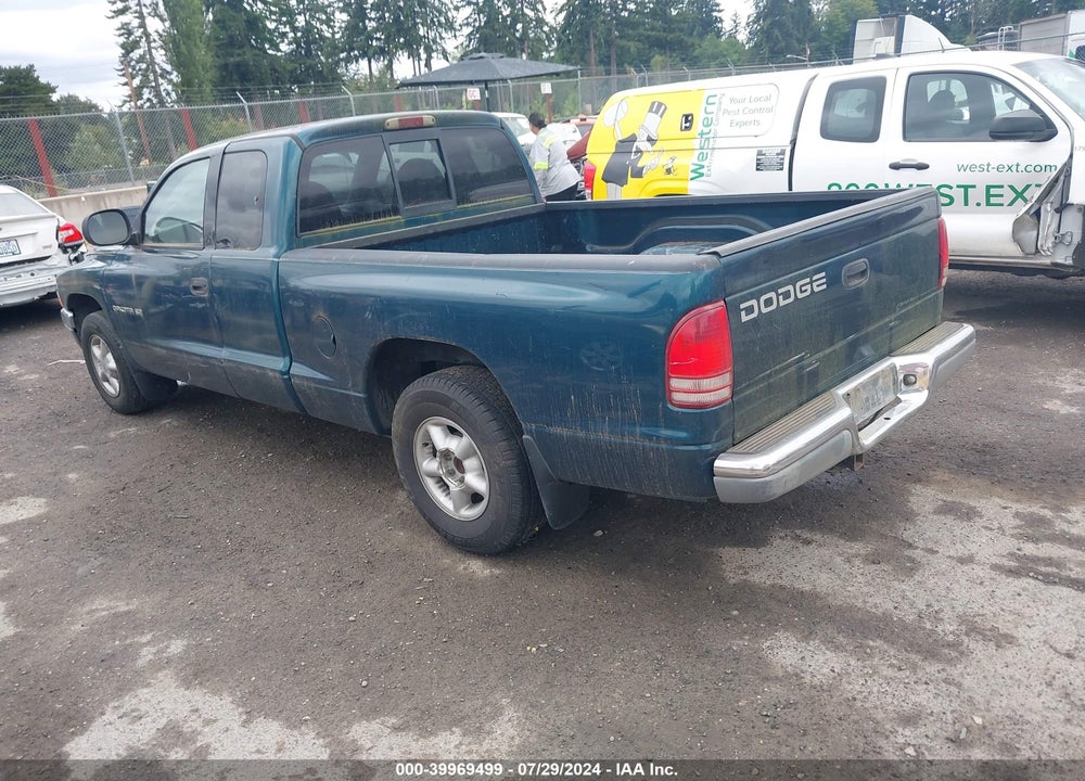 1999 DODGE DAKOTA SLT/SPORT VIN: 1B7GL22XXXS154578