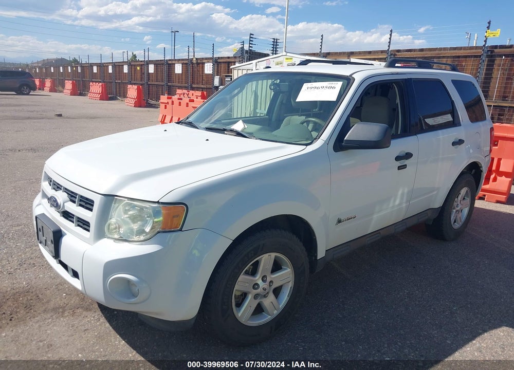 2010 FORD ESCAPE HYBRID LIMITED VIN: 1FMCU5K3XAKC13691