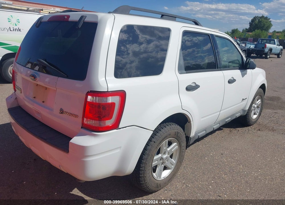 2010 FORD ESCAPE HYBRID LIMITED VIN: 1FMCU5K3XAKC13691
