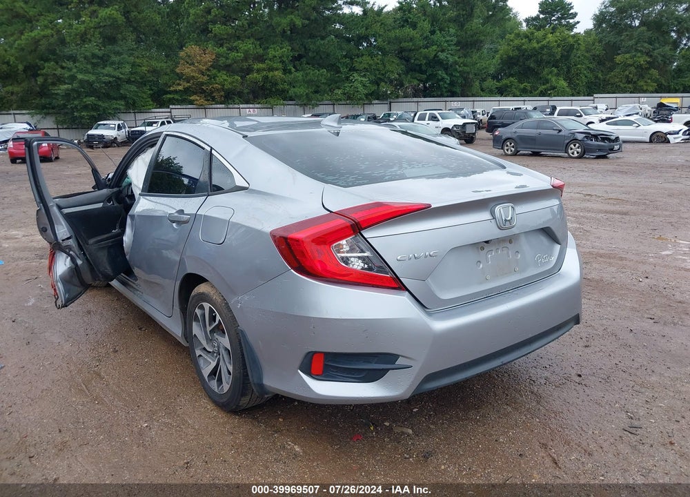 2017 HONDA CIVIC EX VIN: 19XFC2F76HE012562