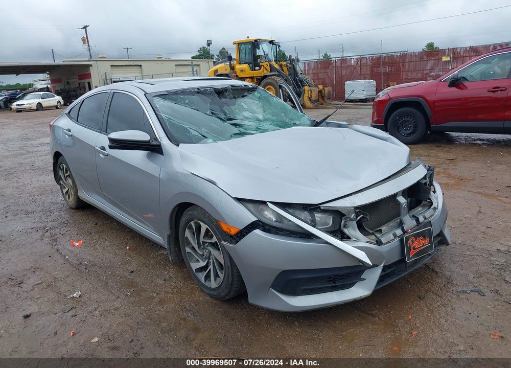 2017 HONDA CIVIC EX VIN: 19XFC2F76HE012562