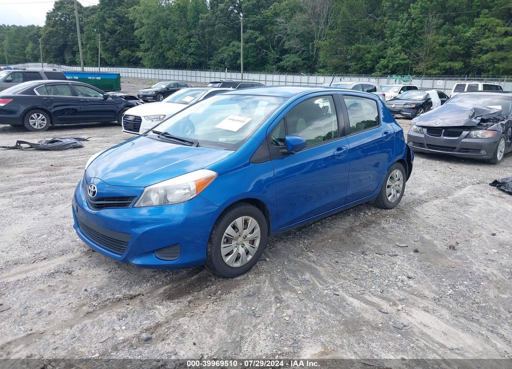 2014 TOYOTA YARIS LE (TMC/CBU PLANT) VIN: JTDKTUD3XED575993