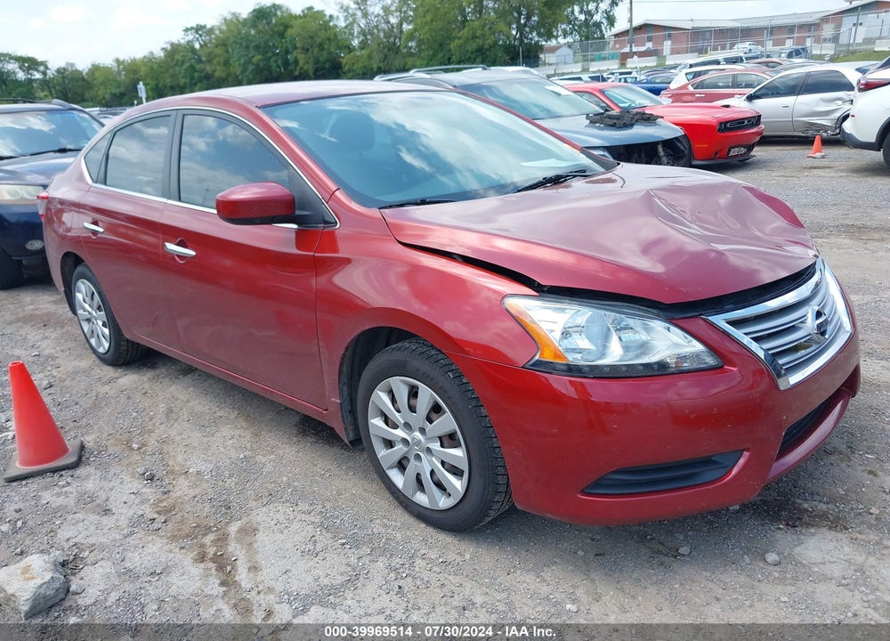 2015 NISSAN SENTRA SV VIN: 3N1AB7AP1FY354503