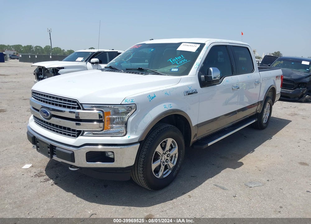 2018 FORD F-150 LARIAT VIN: 1FTEW1E59JKD67192