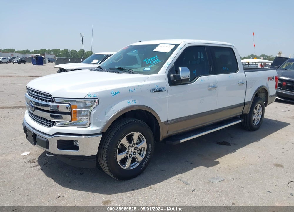 2018 FORD F-150 LARIAT VIN: 1FTEW1E59JKD67192