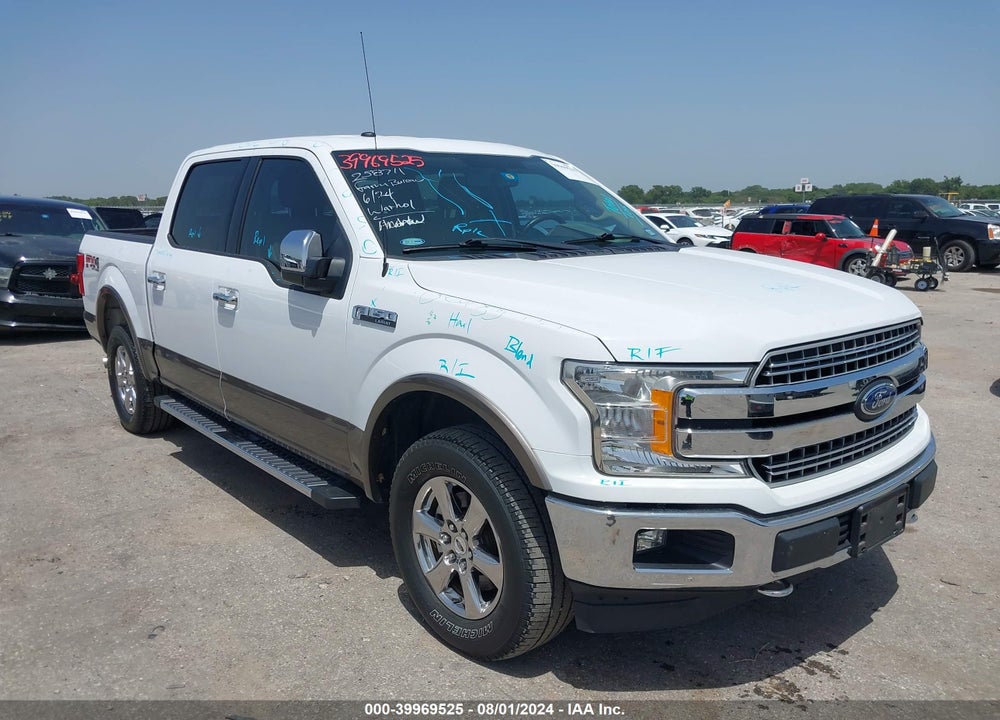 2018 FORD F-150 LARIAT VIN: 1FTEW1E59JKD67192