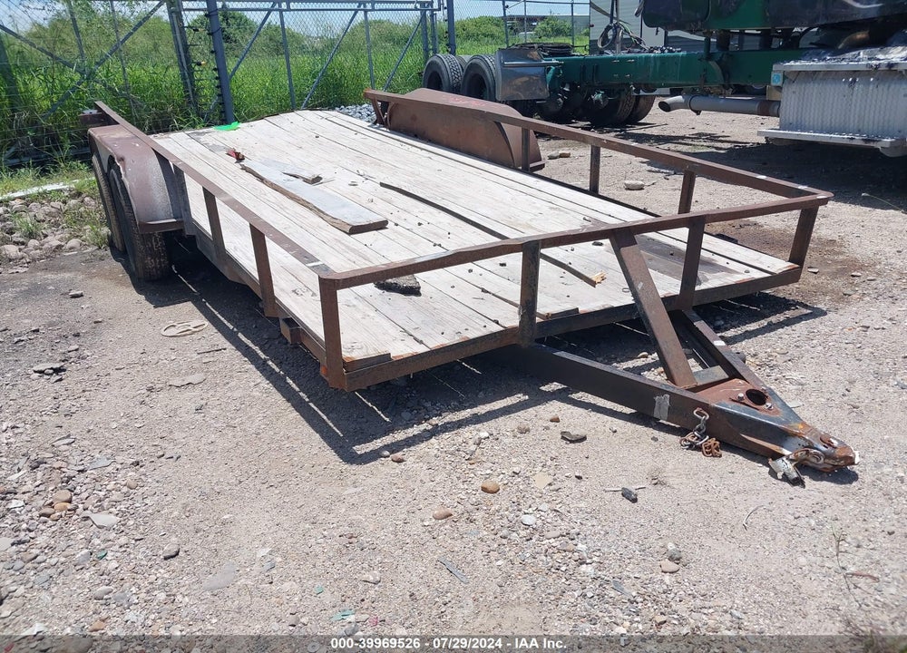 2020 TRAILER HOMEMADE VIN: 7HYBL1620LH001289