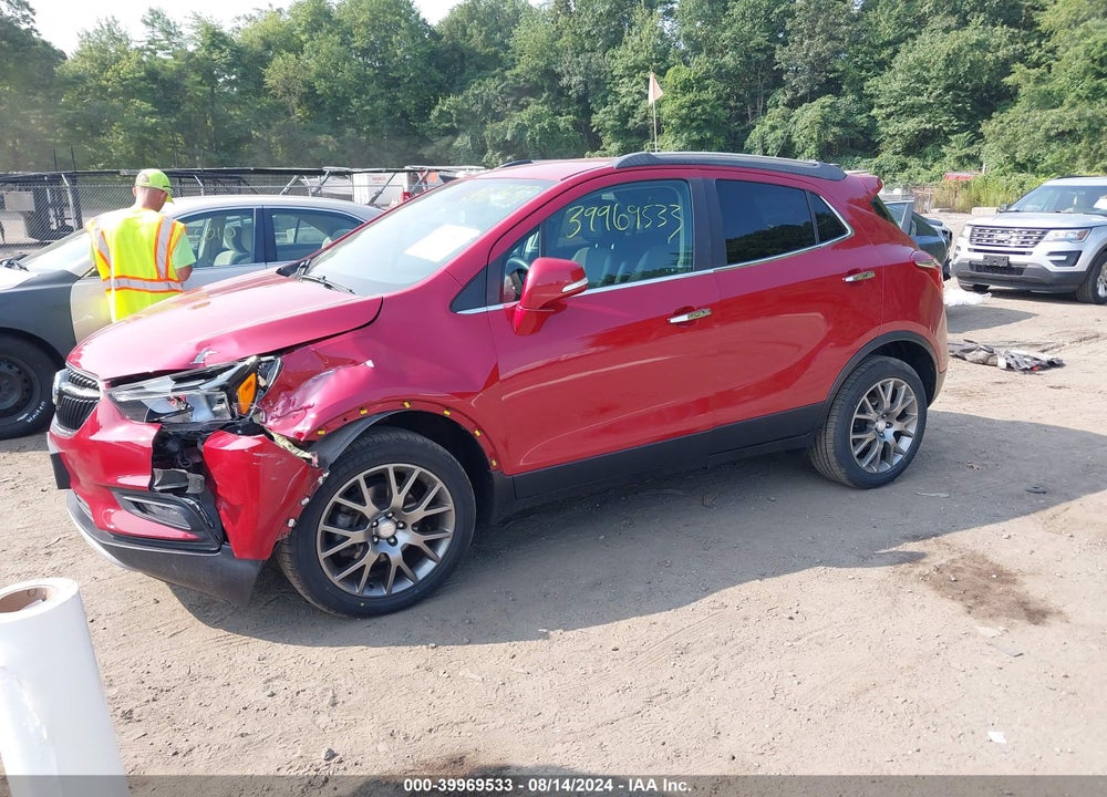 2018 BUICK ENCORE SPORT TOURING VIN: KL4CJ2SB0JB606063