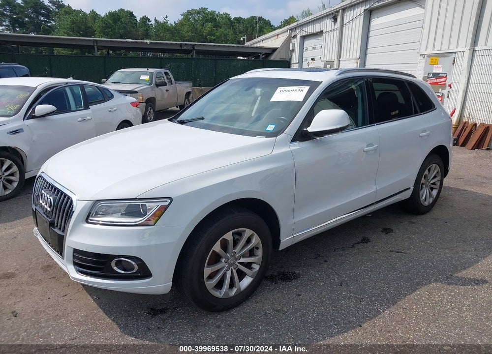 2014 AUDI Q5 2.0T PREMIUM VIN: WA1LFAFPXEA116775