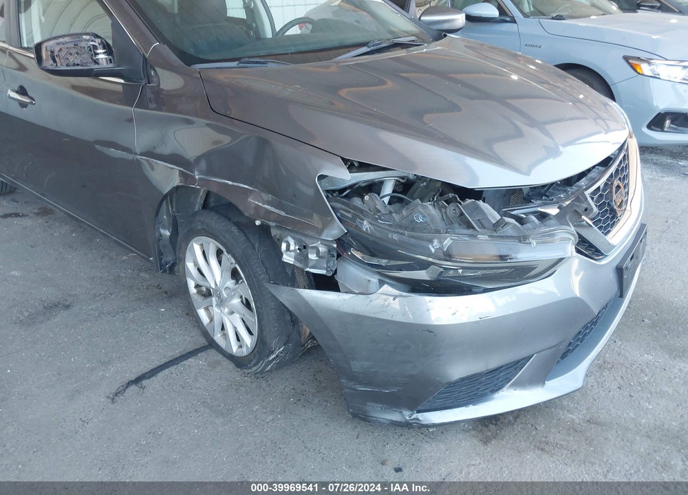 2018 NISSAN SENTRA SV VIN: 3N1AB7AP4JY246322