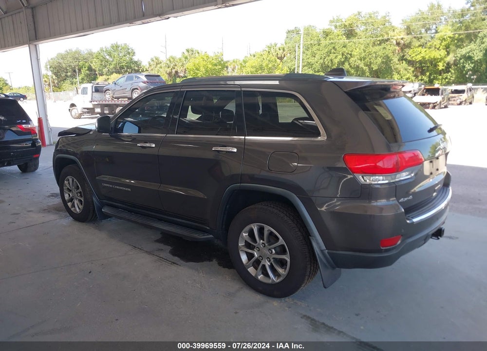 2015 JEEP GRAND CHEROKEE LIMITED VIN: 1C4RJFBG0FC878715
