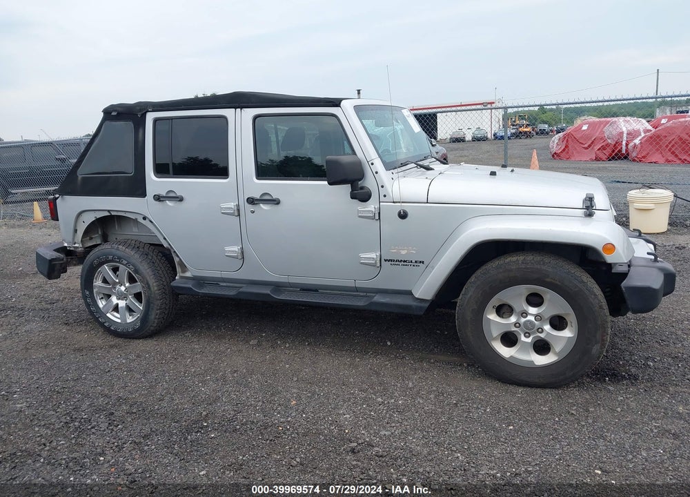 2012 JEEP WRANGLER UNLIMITED SAHARA VIN: 1C4BJWEG4CL253940