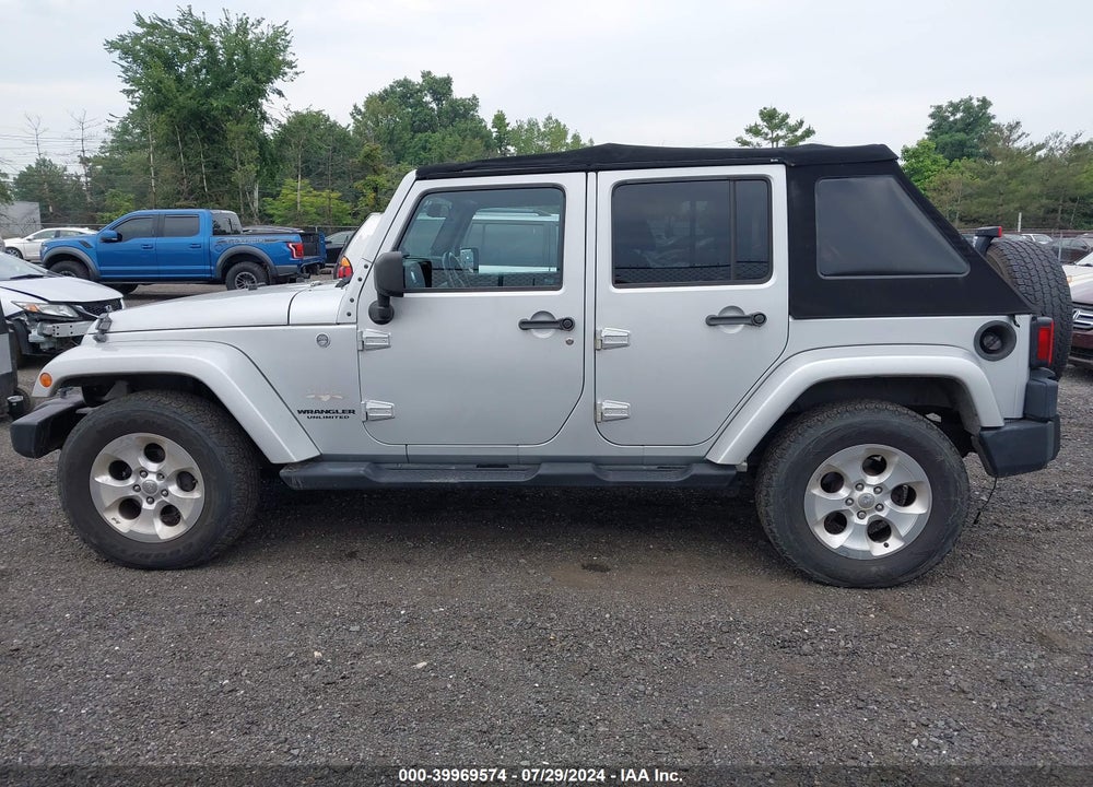 2012 JEEP WRANGLER UNLIMITED SAHARA VIN: 1C4BJWEG4CL253940