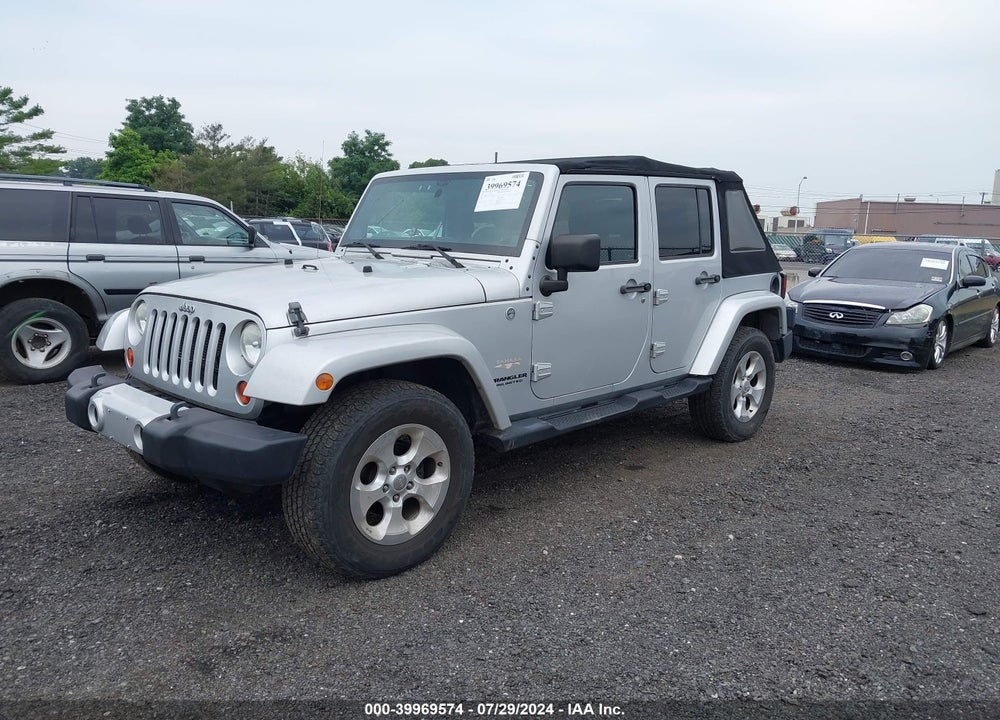 2012 JEEP WRANGLER UNLIMITED SAHARA VIN: 1C4BJWEG4CL253940